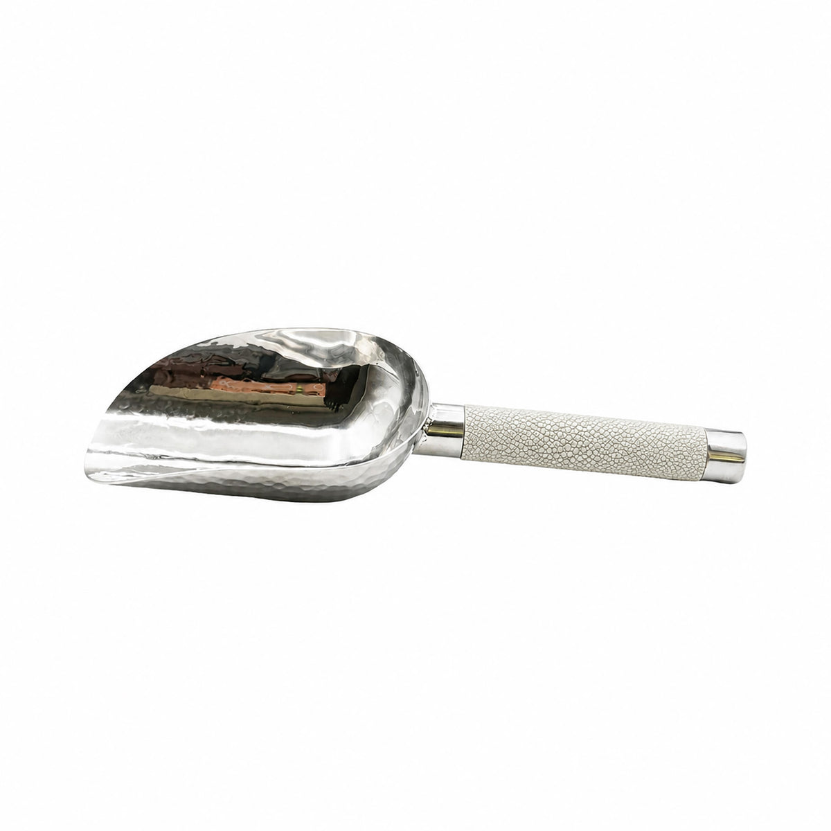Hand Forged SS Scoop Shagreen Handle