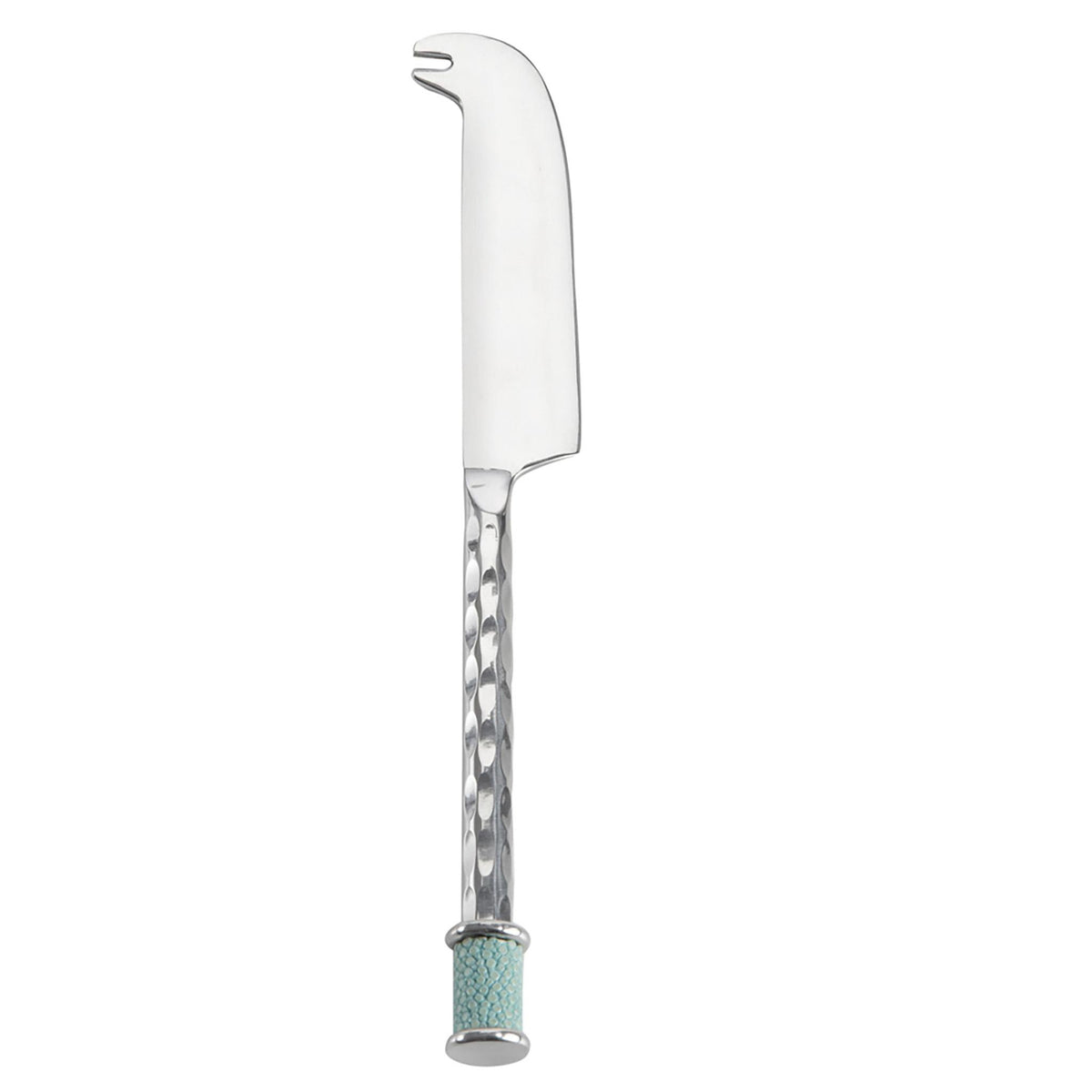 Forged SS Cheese Knife Shagreen Inlay