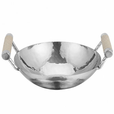 8 in Forged SS Bowl  Shagreen Handles