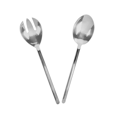Hand Forged SS Serving Pair Root Style