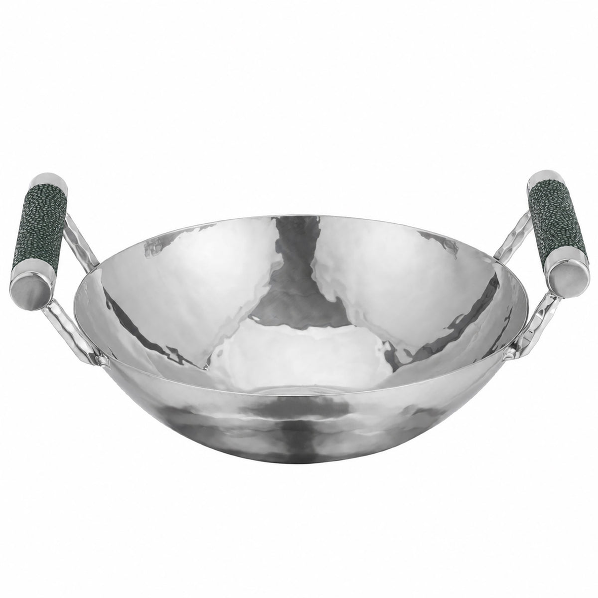 8 in Forged SS Bowl  Shagreen Handles