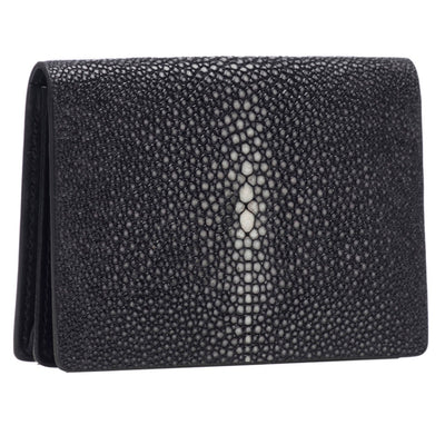 Taylor Classic Shagreen Fold Card Case