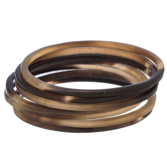 CTB040 Honey Horn Bangle Set