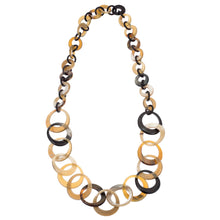 CTN101 Natural Horn Link Necklace