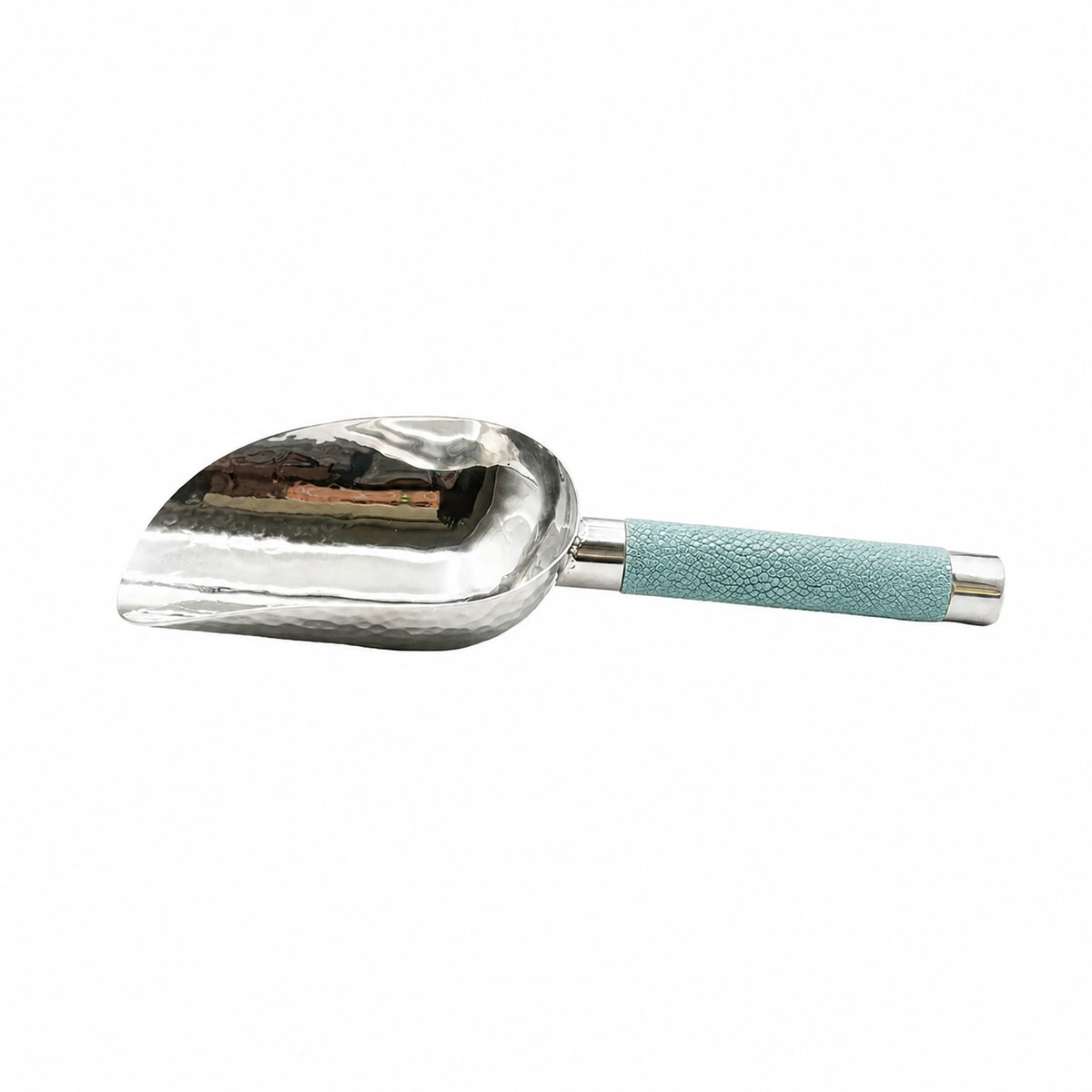 Hand Forged SS Scoop Shagreen Handle