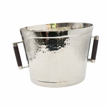 Forged SS Oval Bev Bucket Shagreen Handle