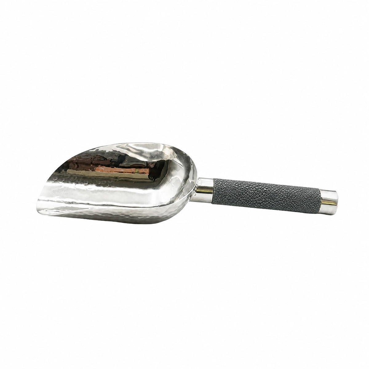 Hand Forged SS Scoop Shagreen Handle