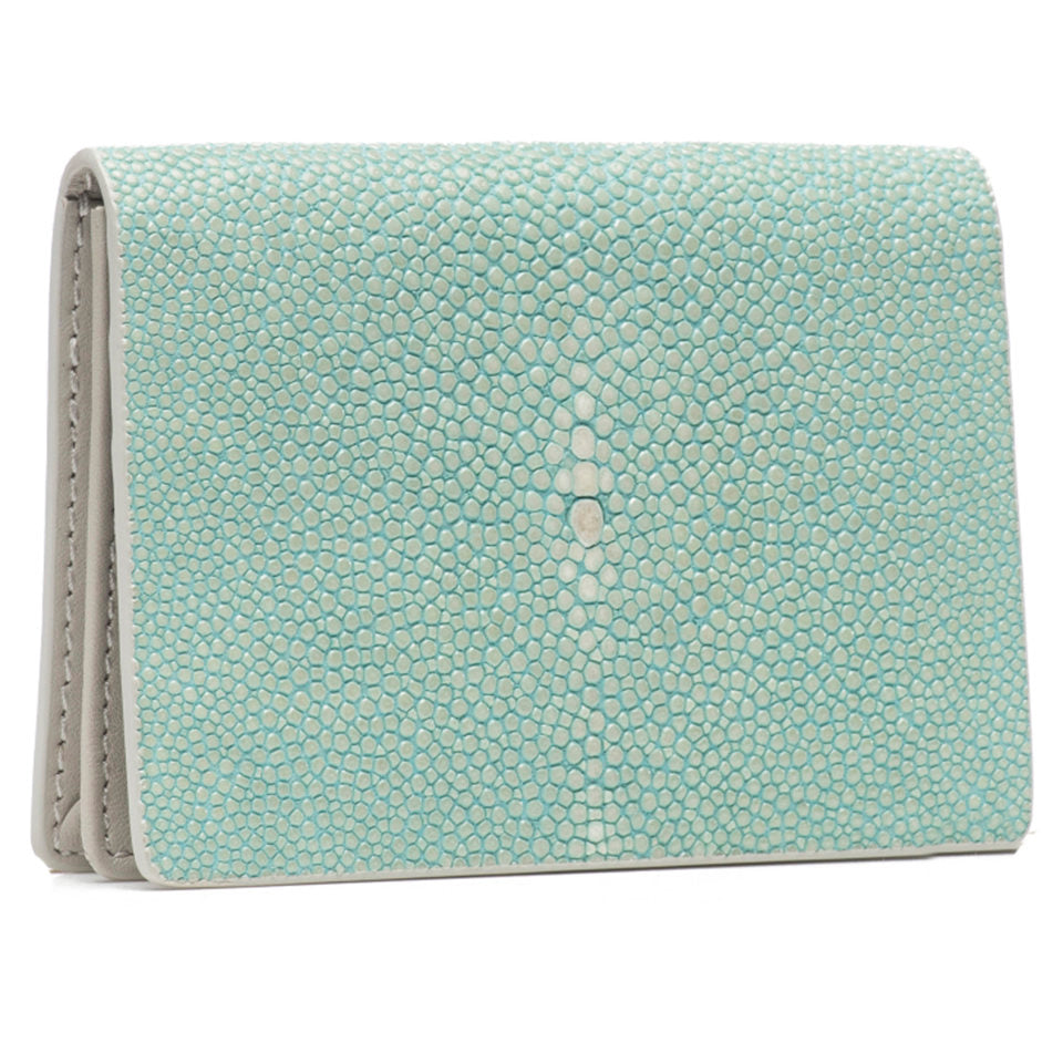 Taylor Classic Shagreen Fold Card Case