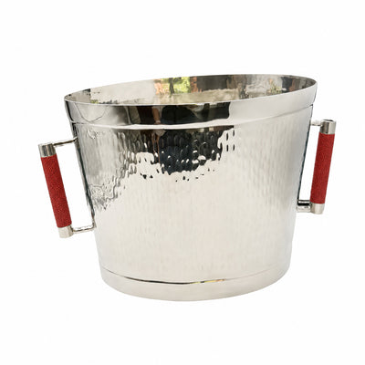 Forged SS Oval Bev Bucket Shagreen Handle