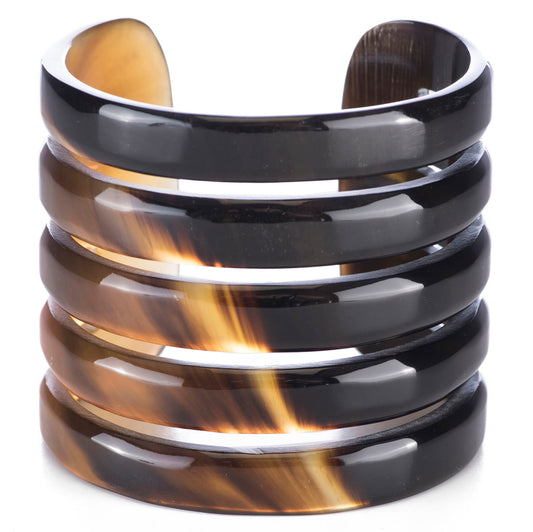 CTB172 Honey Horn Multi-Band Cuff