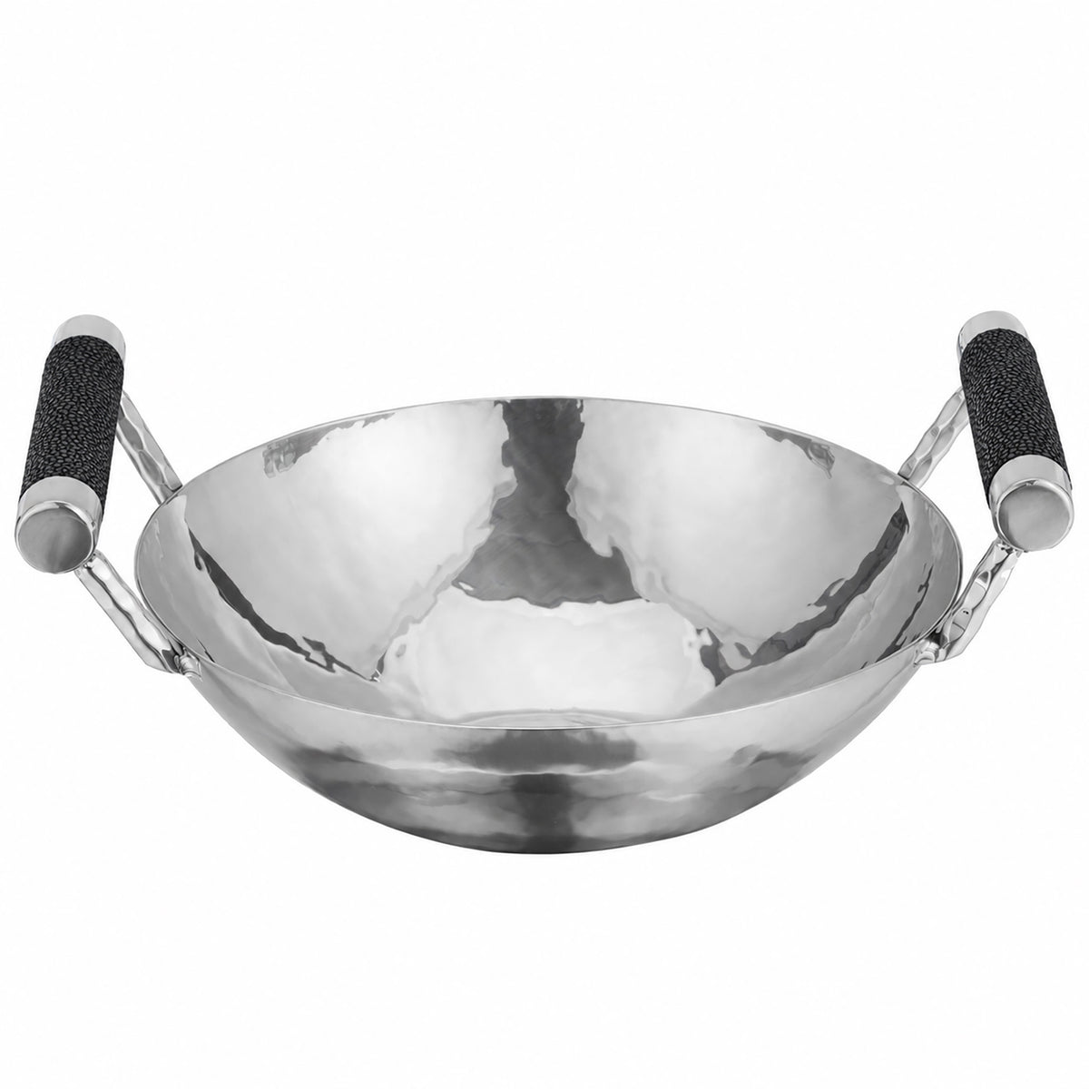 8 in Forged SS Bowl  Shagreen Handles