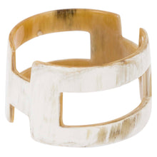 CTB144 Nataural Light Horn Bangle