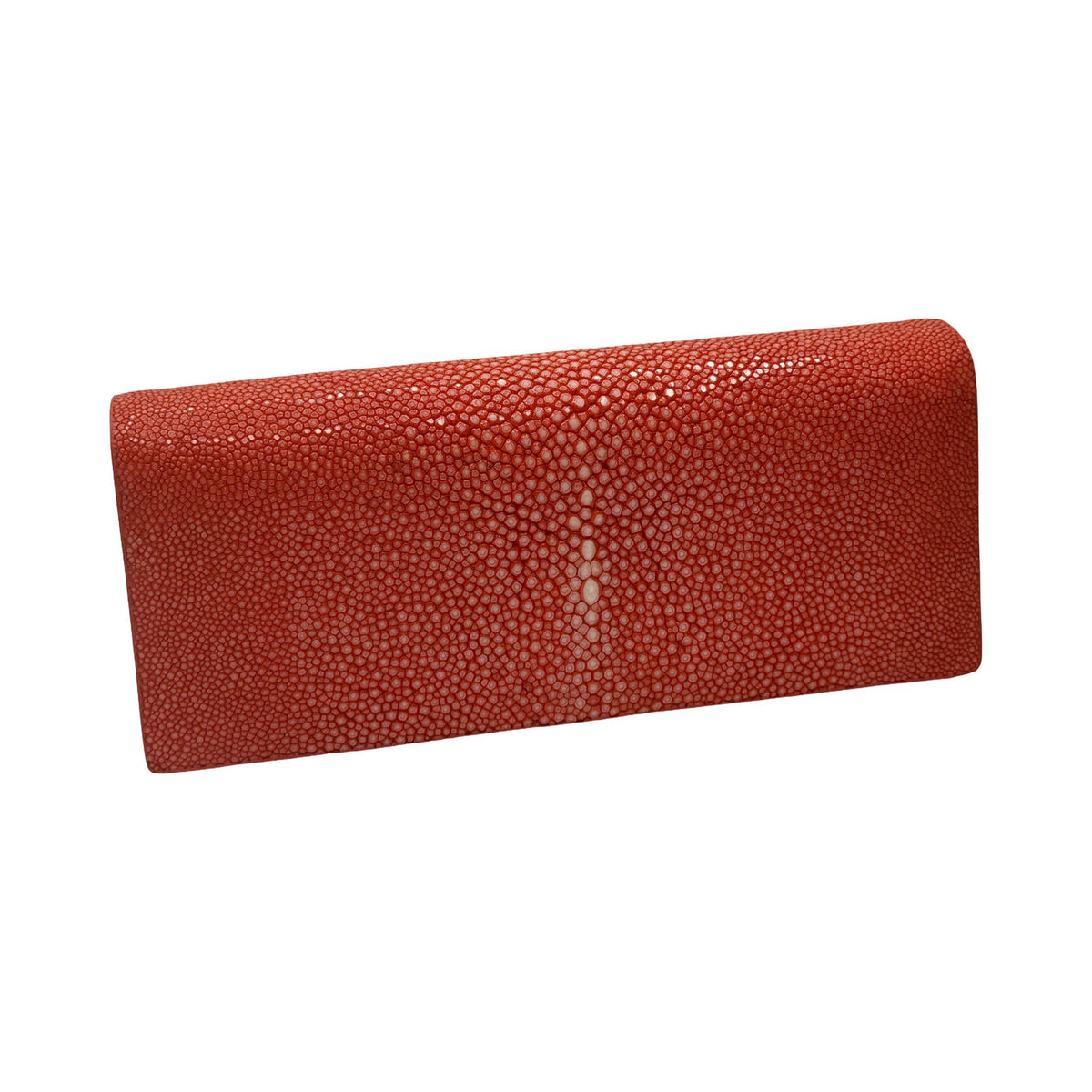 Cleo Shagreen Clutch
