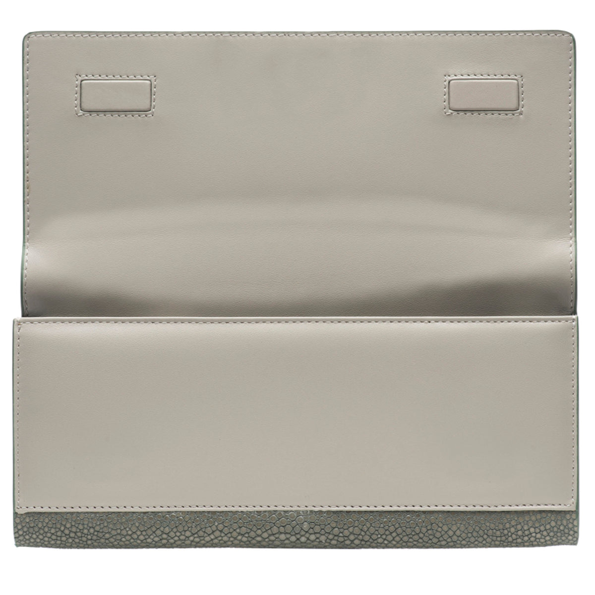 Cleo Shagreen Clutch