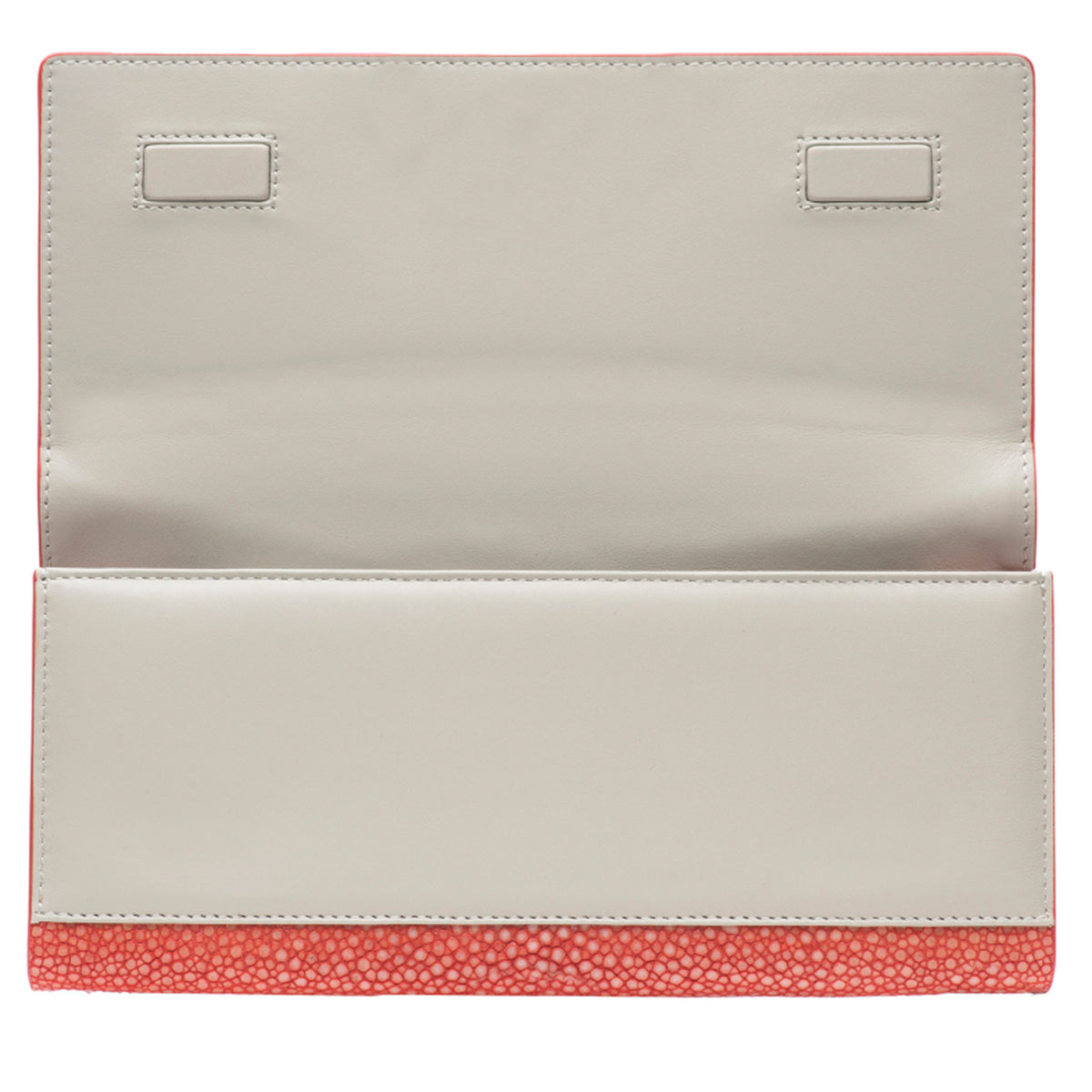 Cleo Shagreen Clutch