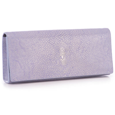 Cleo Shagreen Clutch