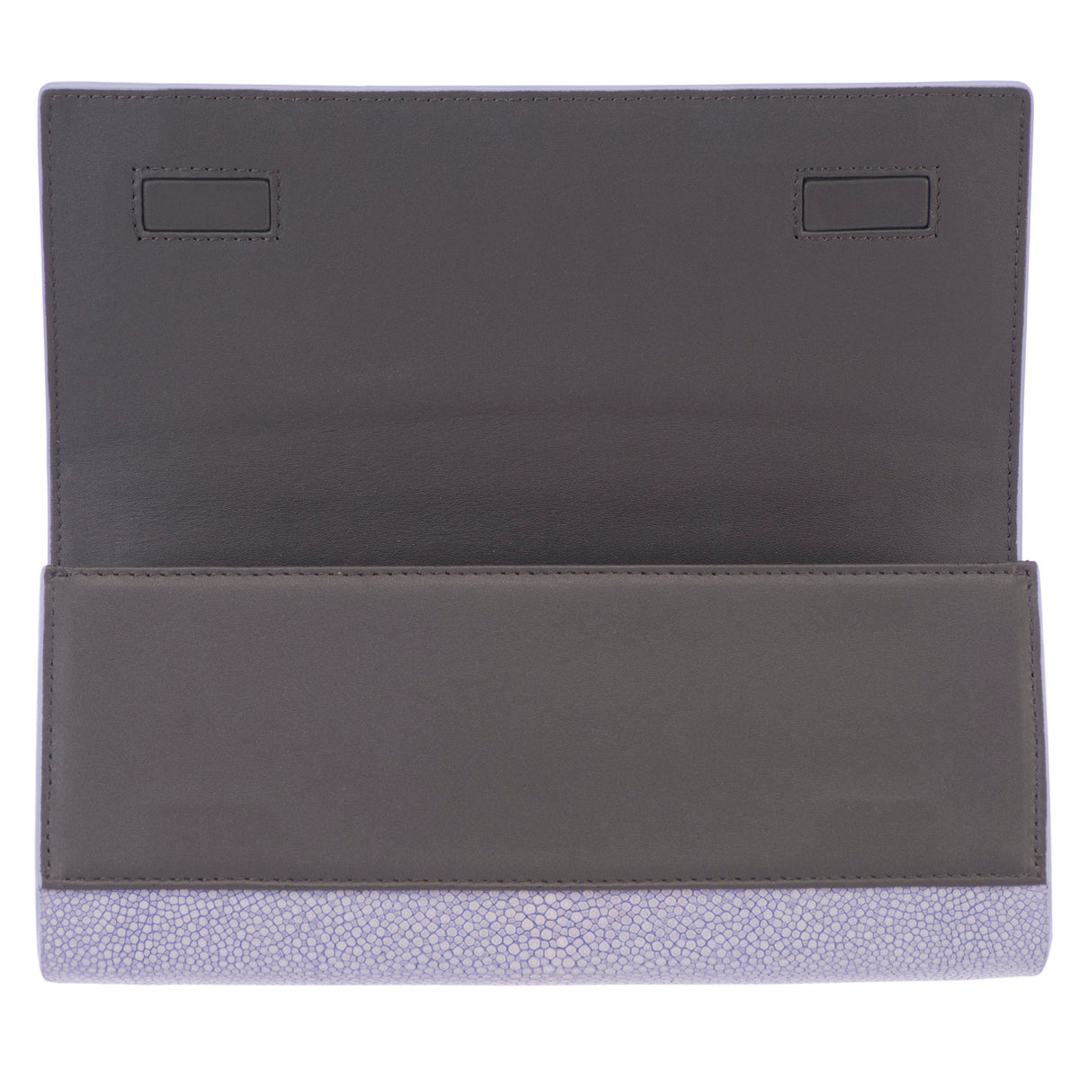 Cleo Shagreen Clutch