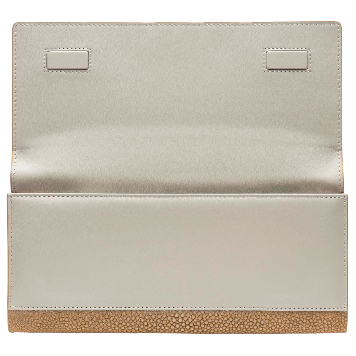 Cleo Shagreen Clutch