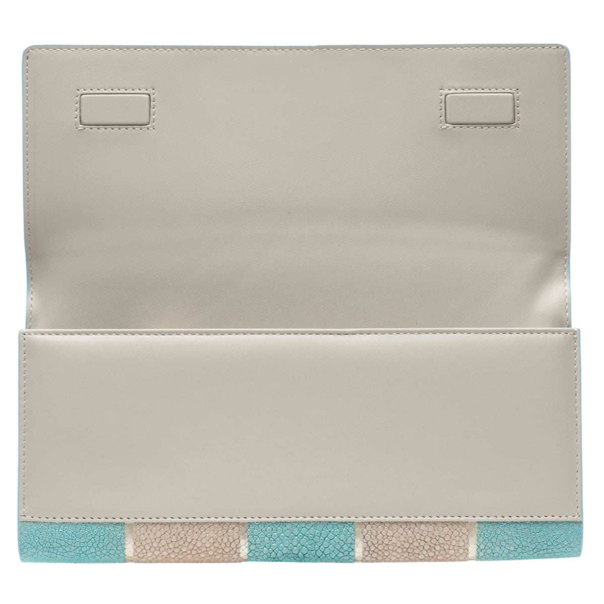 Cleo Shagreen Clutch