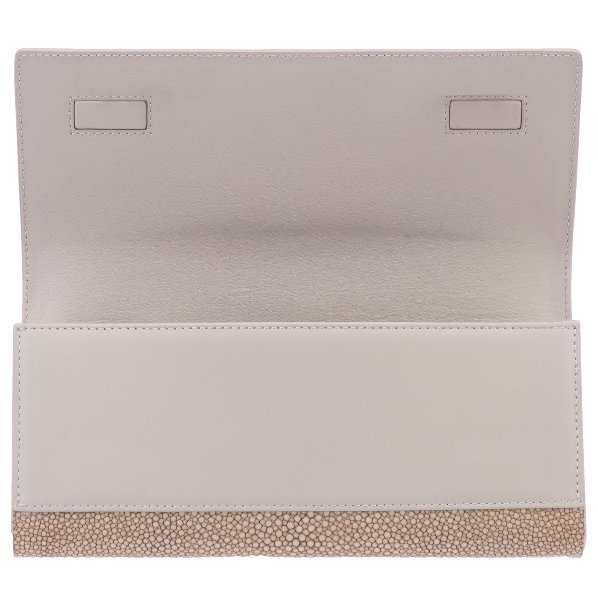 Cleo Shagreen Clutch