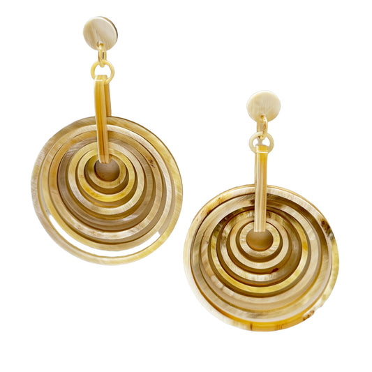 OSE20L Light Horn Concentric Circles on Post