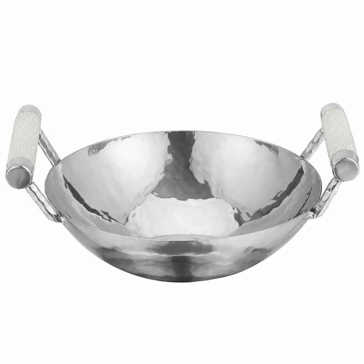 8 in Forged SS Bowl  Shagreen Handles