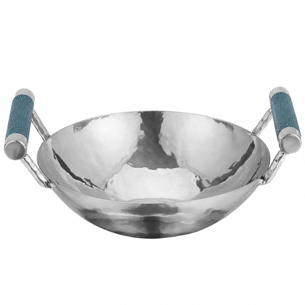 8 in Forged SS Bowl  Shagreen Handles