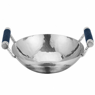 8 in Forged SS Bowl  Shagreen Handles