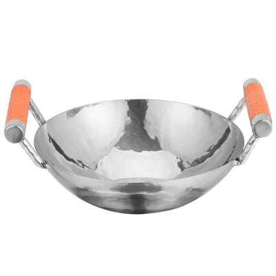 8 in Forged SS Bowl  Shagreen Handles