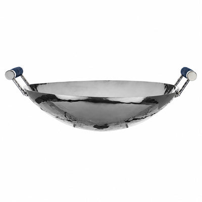 16 in Forged SS Bowl  Shagreen Handles
