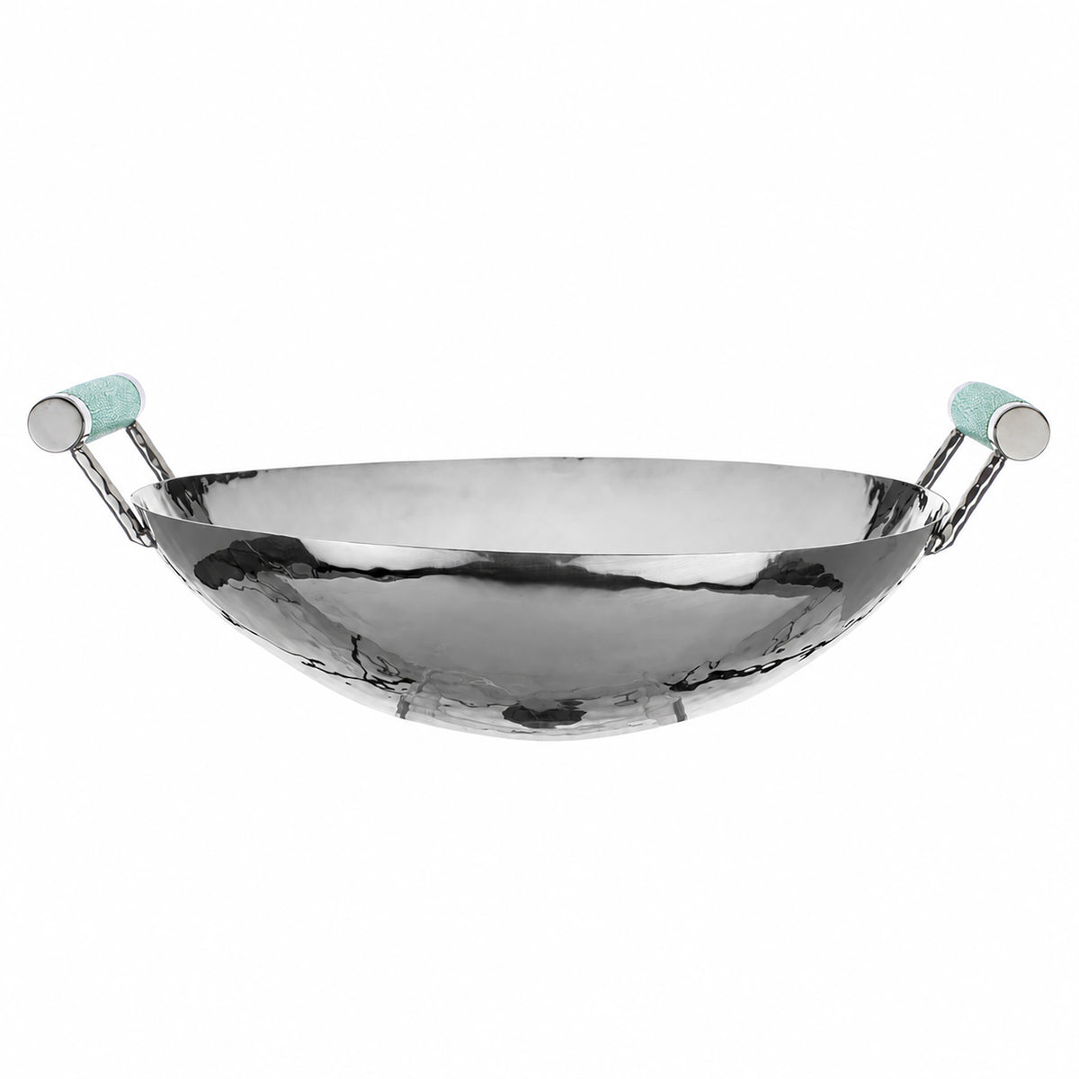 16 in Forged SS Bowl  Shagreen Handles