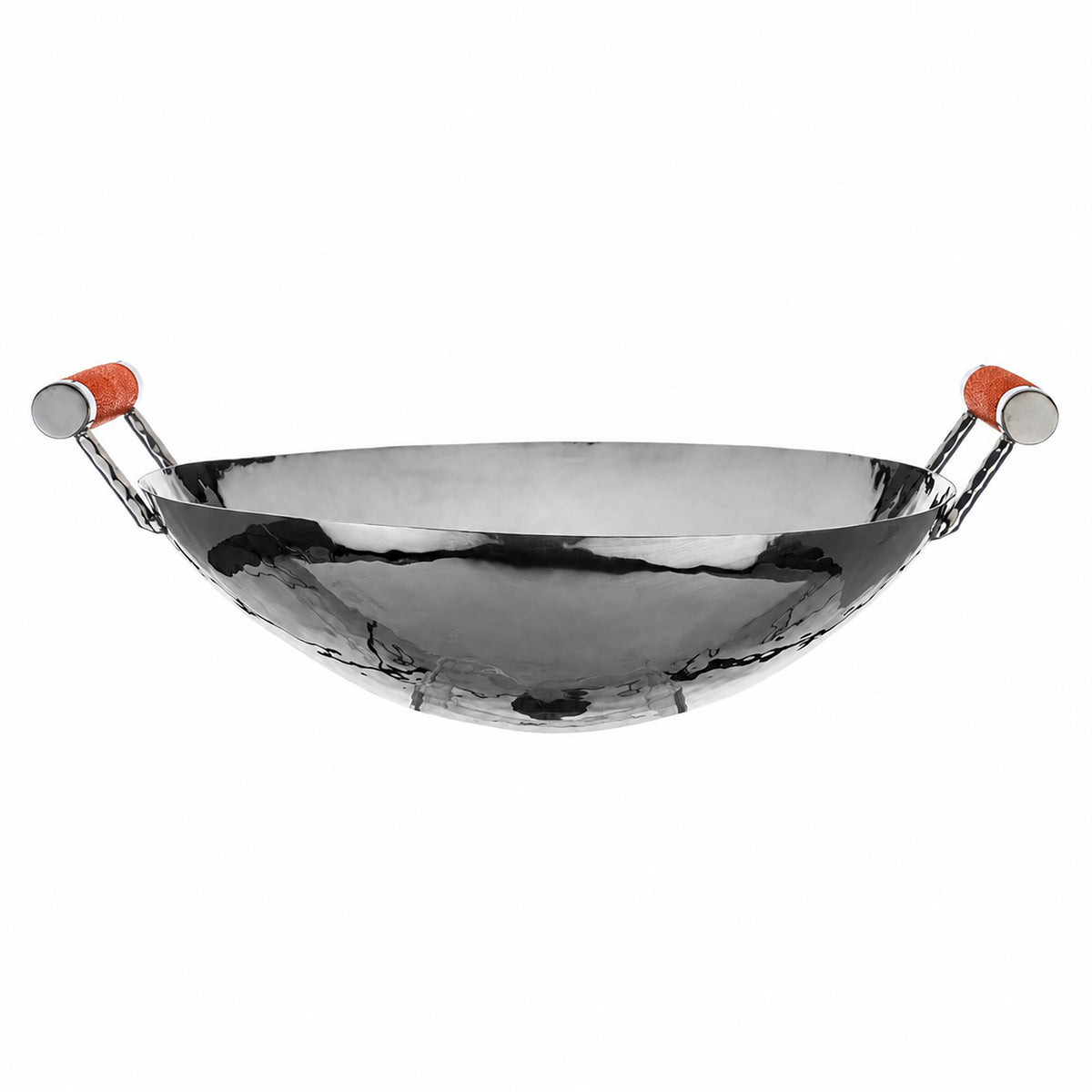 16 in Forged SS Bowl  Shagreen Handles