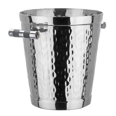 Forged SS Wine Bucket Shagreen Inlay