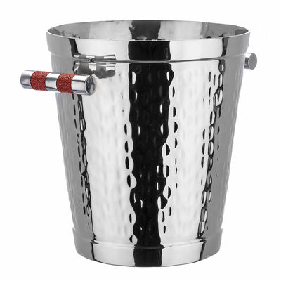 Forged SS Wine Bucket Shagreen Inlay