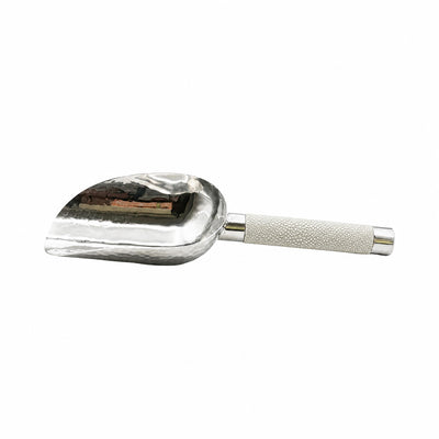 Hand Forged SS Scoop Shagreen Handle