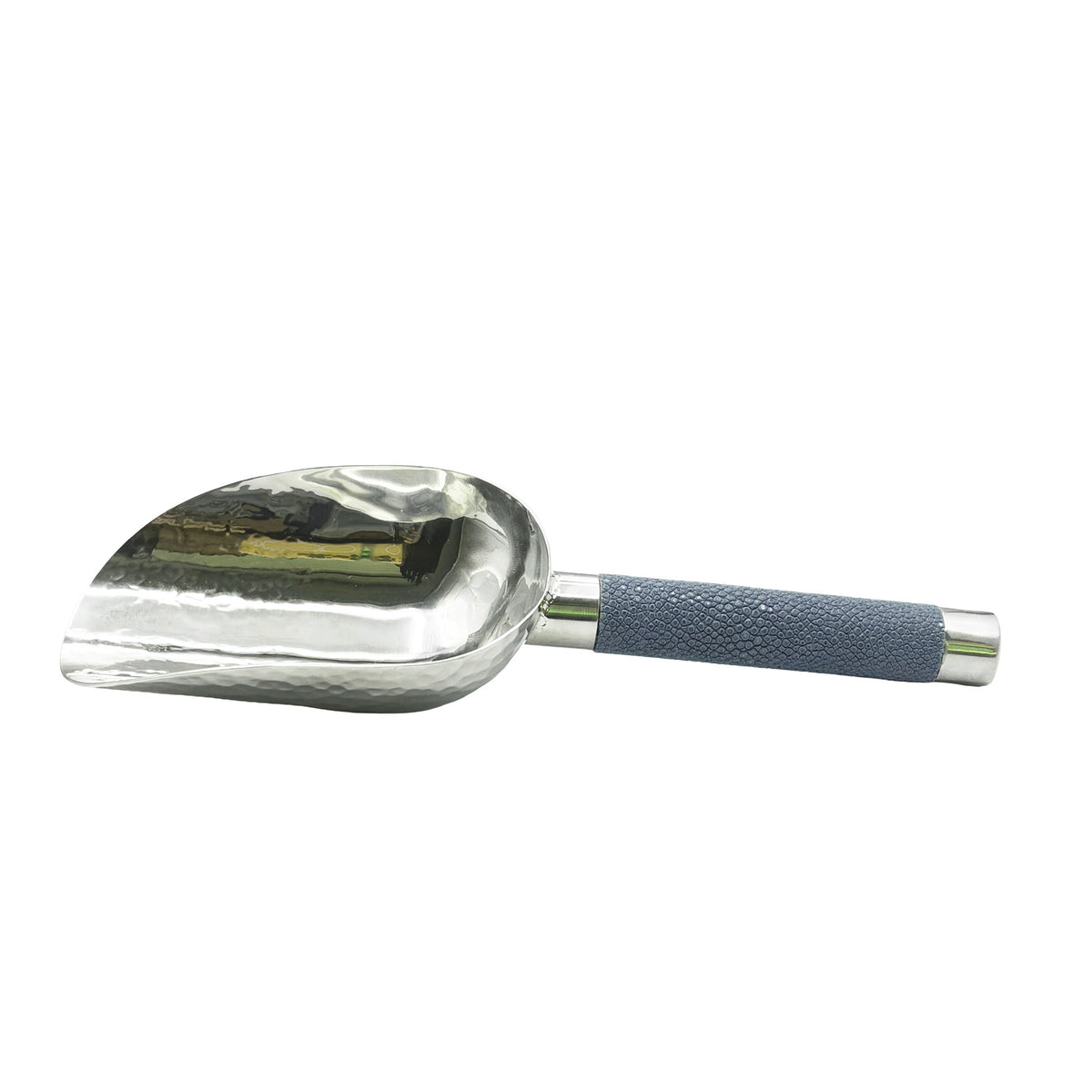 Hand Forged SS Scoop Shagreen Handle