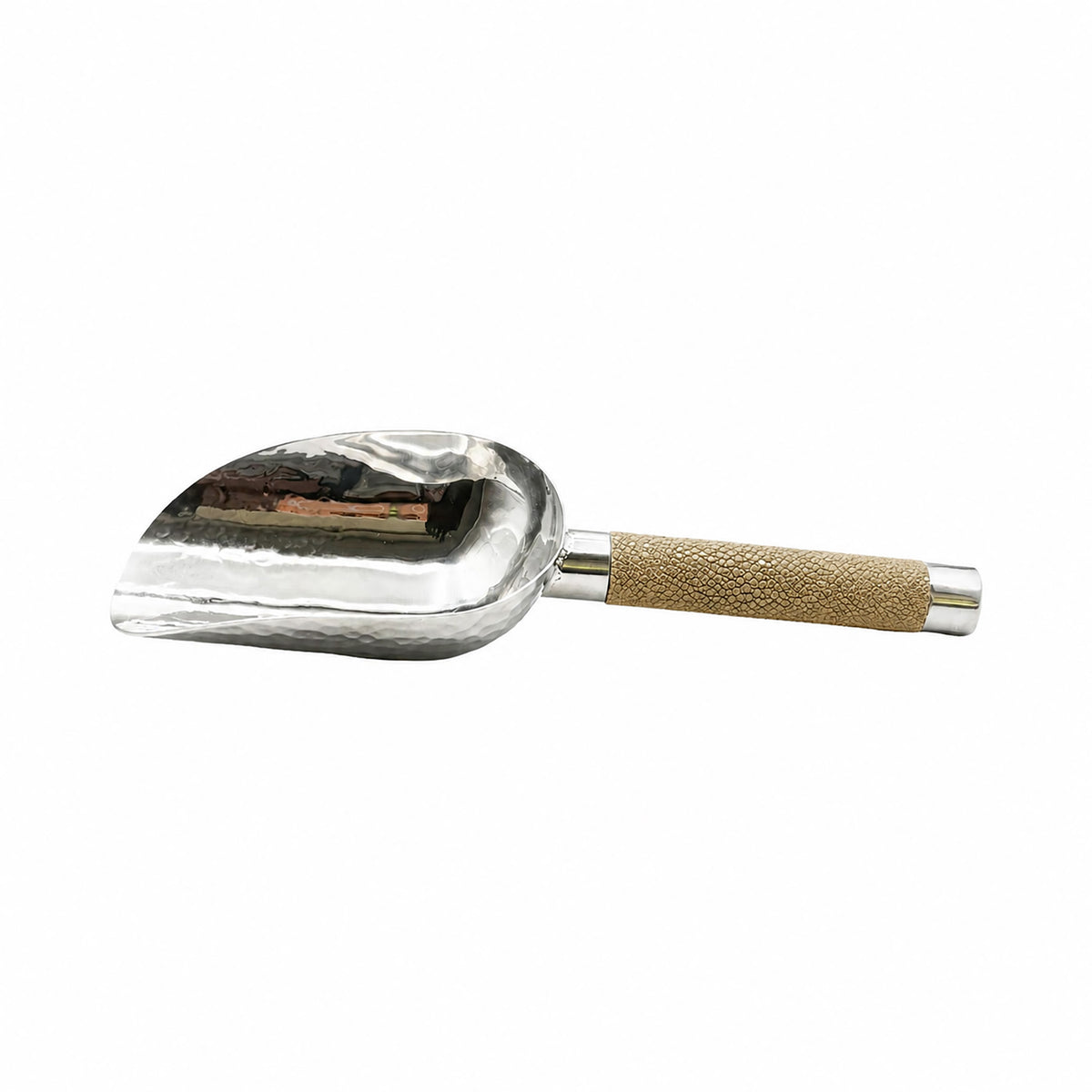 Hand Forged SS Scoop Shagreen Handle