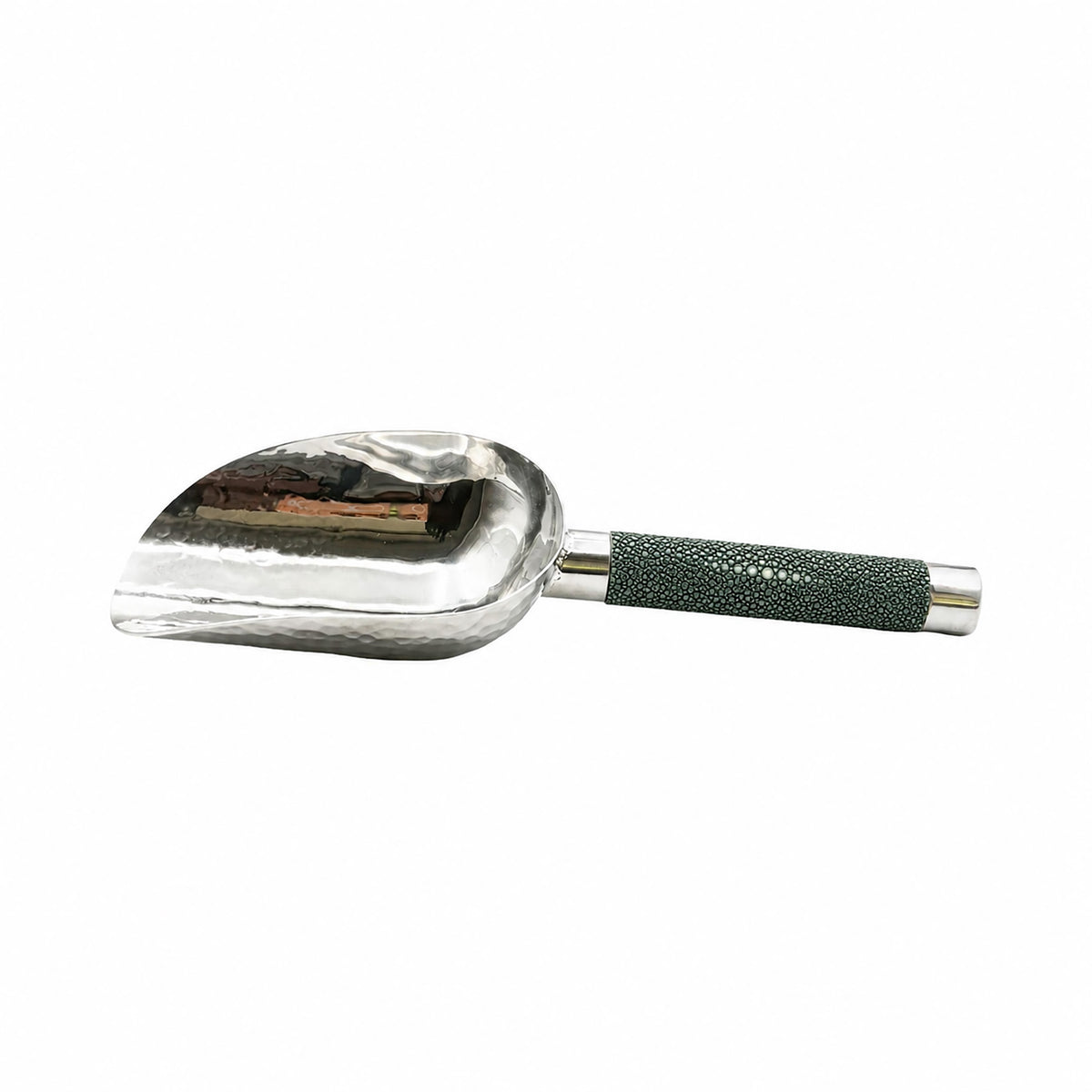 Hand Forged SS Scoop Shagreen Handle