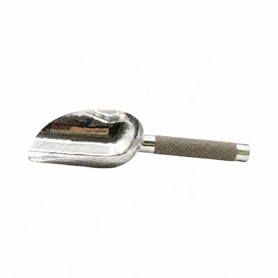 Hand Forged SS Scoop Shagreen Handle