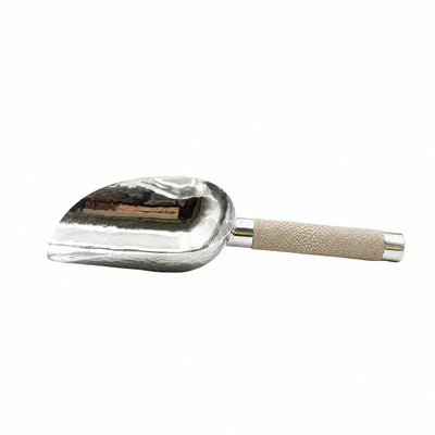 Hand Forged SS Scoop Shagreen Handle