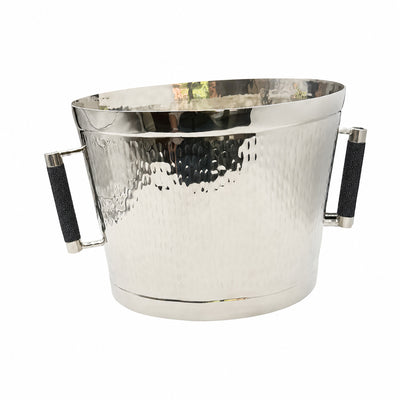 Forged SS Oval Bev Bucket Shagreen Handle