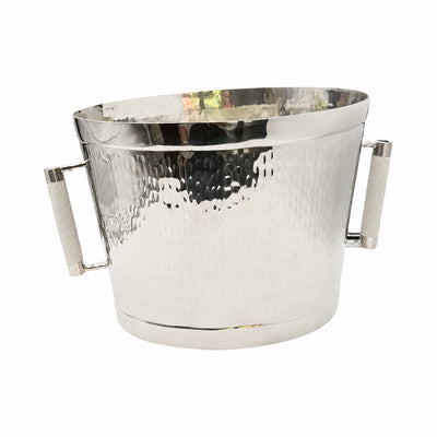 Forged SS Oval Bev Bucket Shagreen Handle