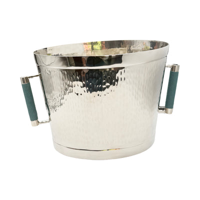 Forged SS Oval Bev Bucket Shagreen Handle