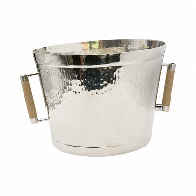 Forged SS Oval Bev Bucket Shagreen Handle