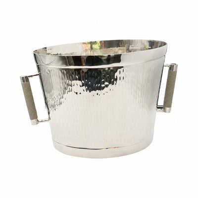 Forged SS Oval Bev Bucket Shagreen Handle