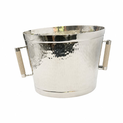 Forged SS Oval Bev Bucket Shagreen Handle