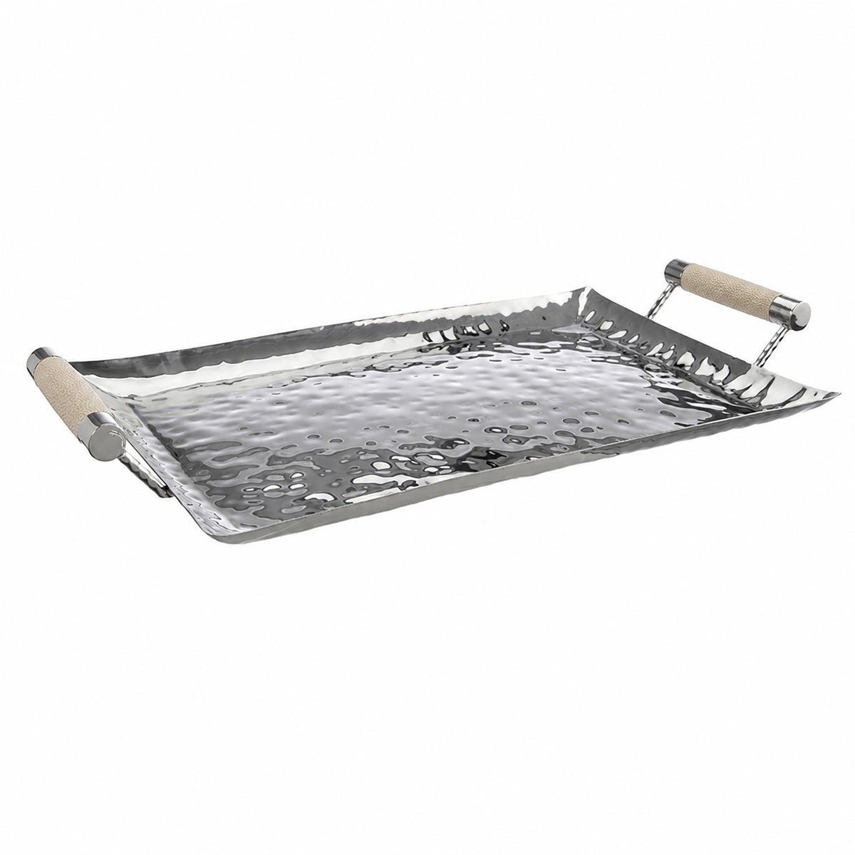 20 x 13 Forged SS Tray Shagreen Handle