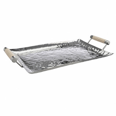 20 x 13 Forged SS Tray Shagreen Handle