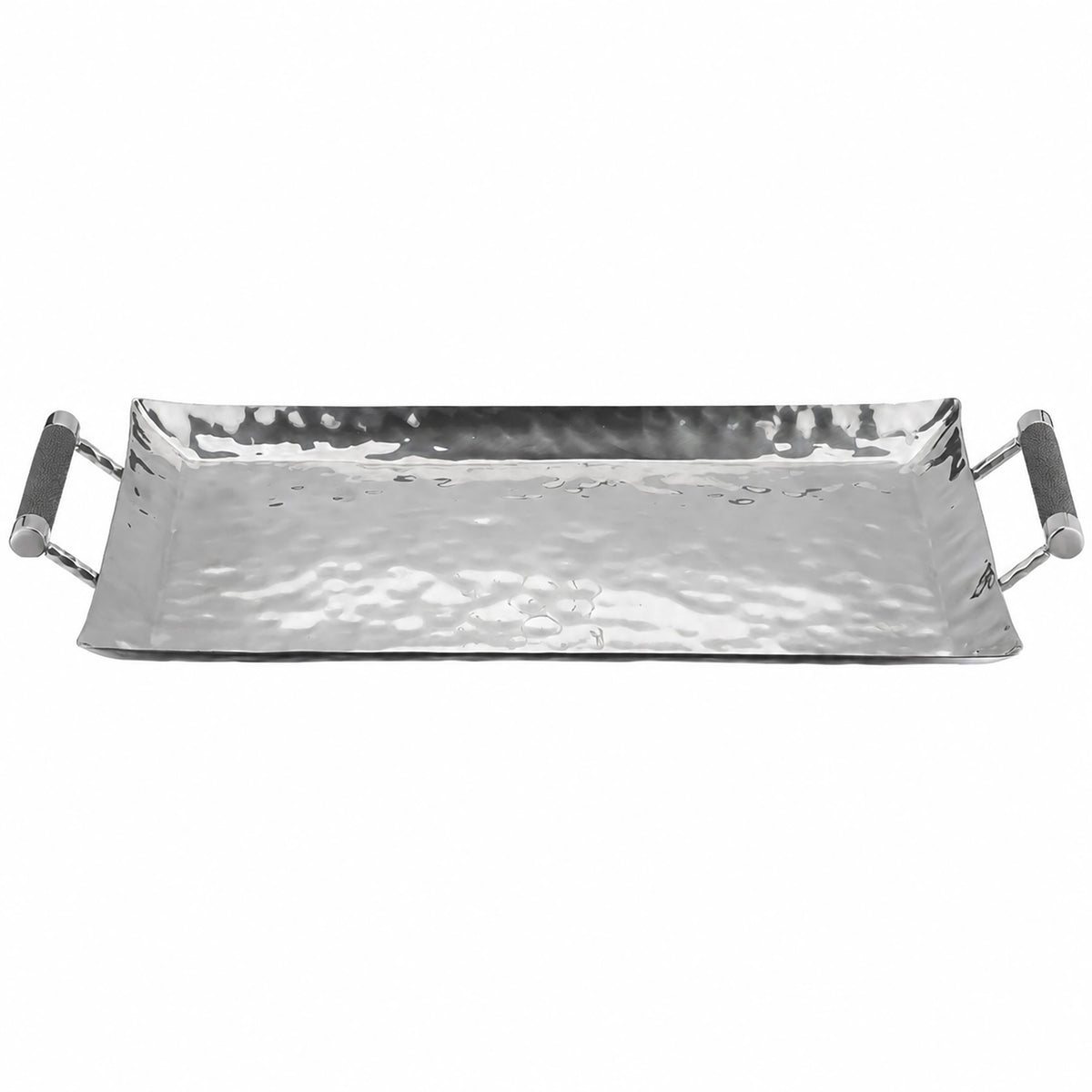 16 x 8 Forged SS Tray Shagreen Handles