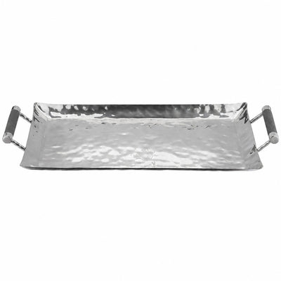 16 x 8 Forged SS Tray Shagreen Handles